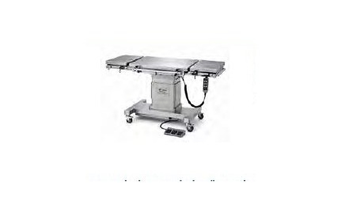 Stainless steel electric operating table