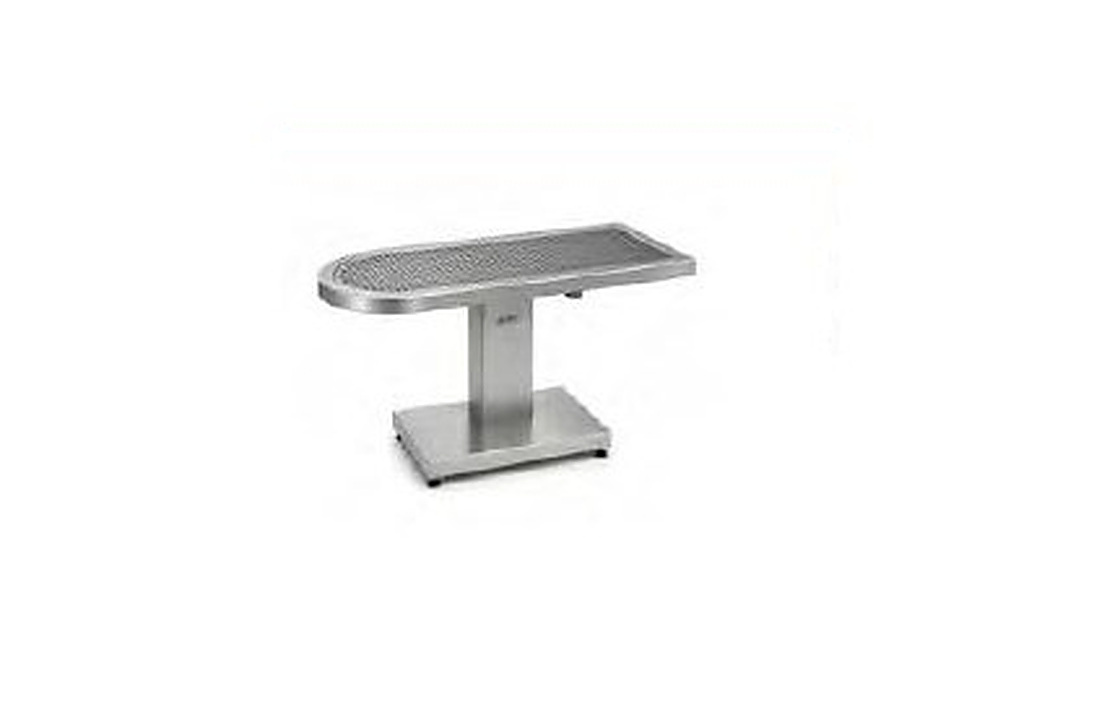 Stainless steel disposal table