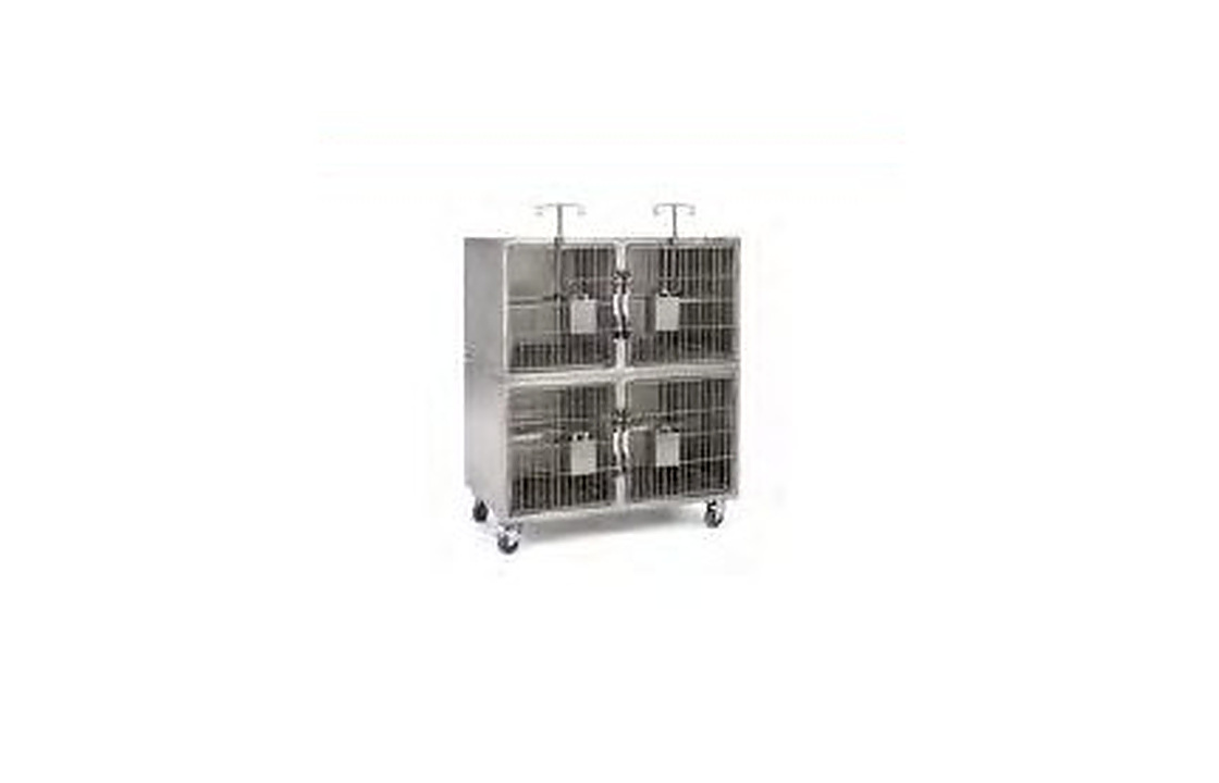 Stainless steel luxury cat cage