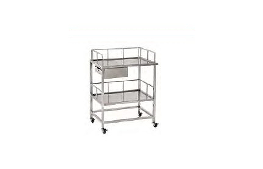 Stainless steel luxury trolley